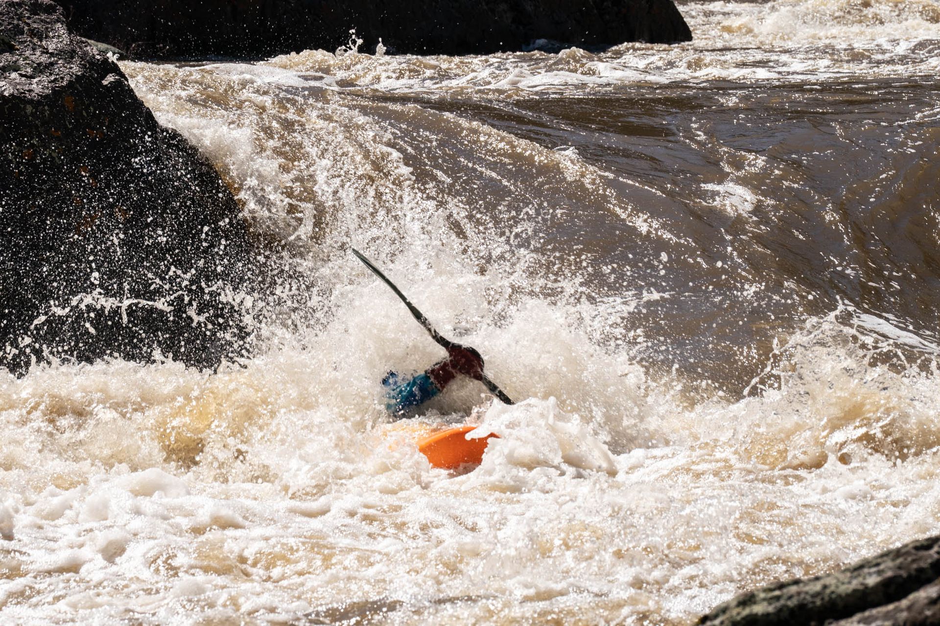 Kayaking the Upper and Middle Owyhee River, photograph by Craig Wolfrom