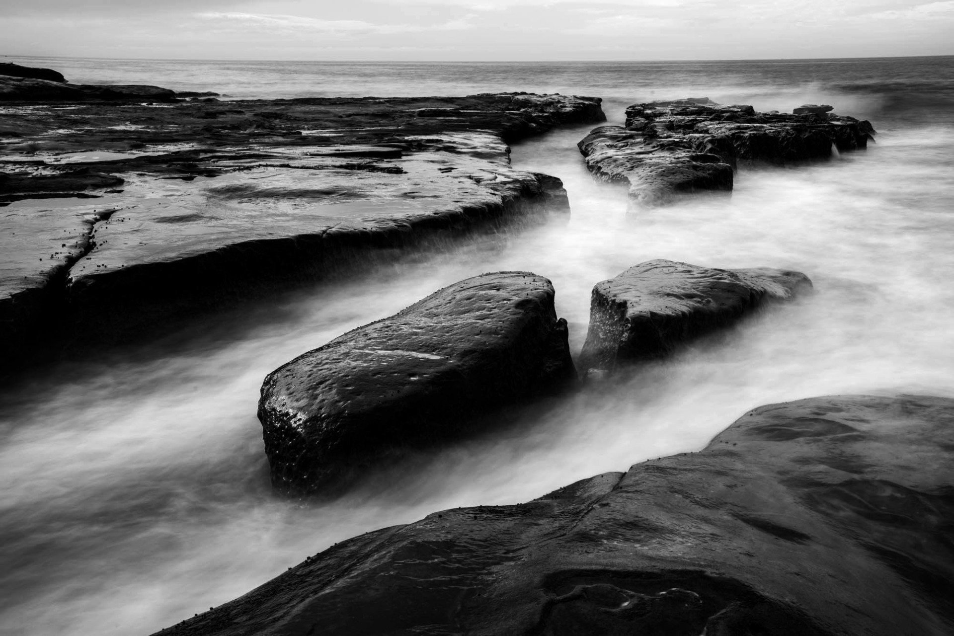 La Jolla tidal pools landscape photography