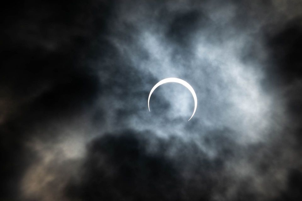 2023 Annular Solar Eclipse, photograph by Craig Wolfrom
