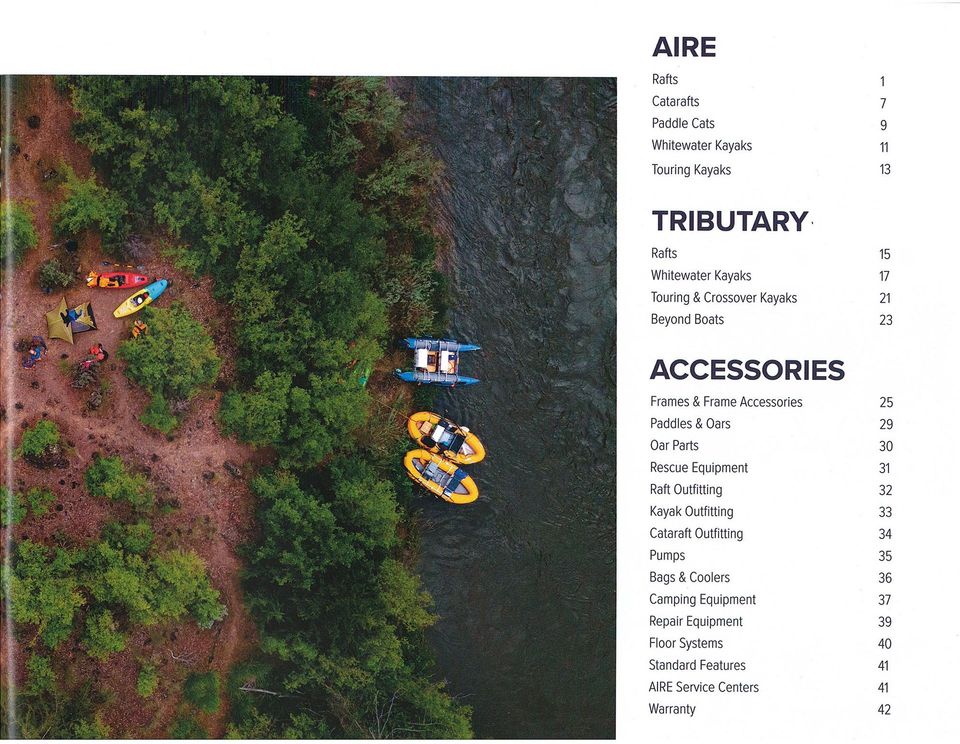 AIRE catalog, photograph by Craig Wolfrom