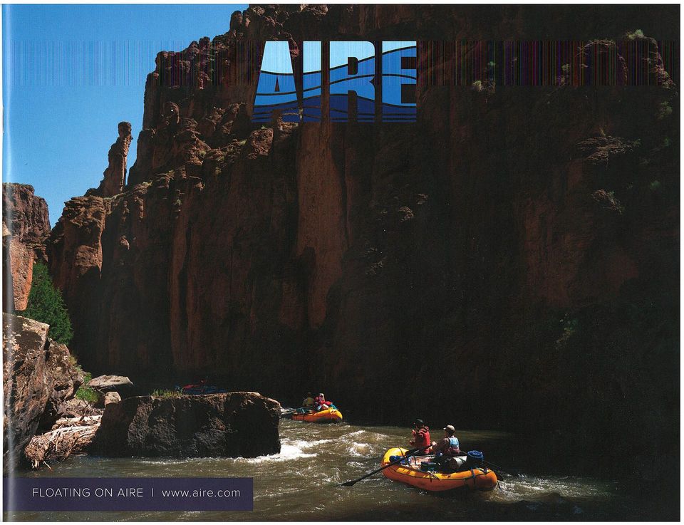 AIRE catalog cover, photograph by Craig Wolfrom