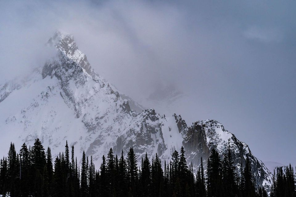 Glacial Skiing at Mistaya Lodge, BC, Canada, photograph by Craig Wolfrom
