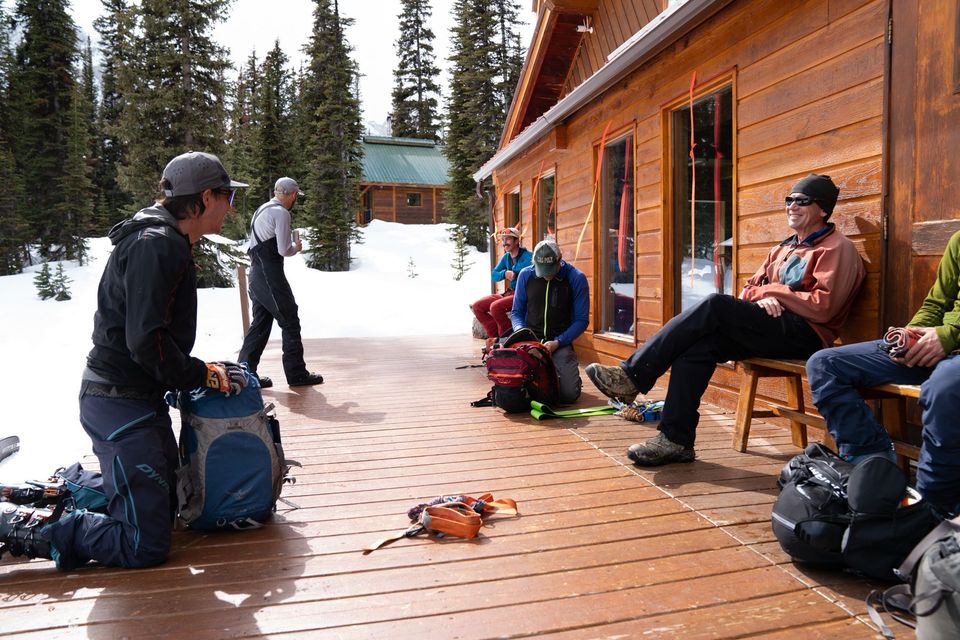 Glacial Skiing at Mistaya Lodge, BC, Canada, photograph by Craig Wolfrom