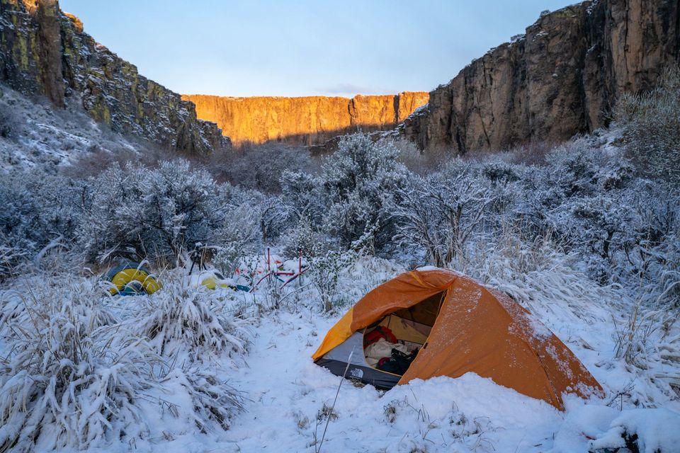 Kayaking the Upper East Fork of the Owyhee River, photograph by Craig Wolfrom