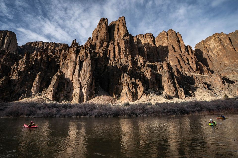 Kayaking the Upper and Middle Owyhee River, photograph by Craig Wolfrom