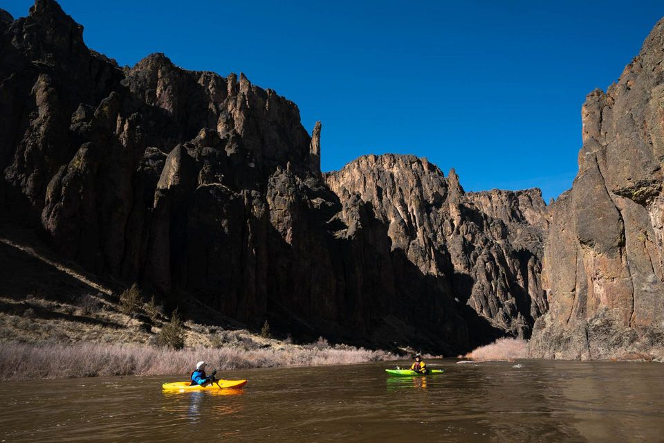 Kayaking the Upper and Middle Owyhee River, photograph by Craig Wolfrom