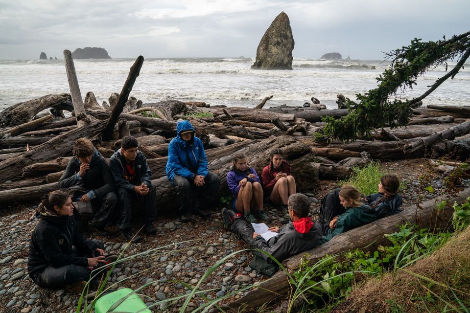 Olympic National Park :: Backpacking Outdoor Education, photograph by Craig Wolfrom
