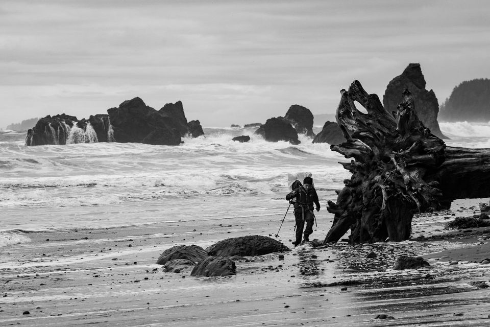Olympic National Park :: Backpacking Outdoor Education, photograph by Craig Wolfrom