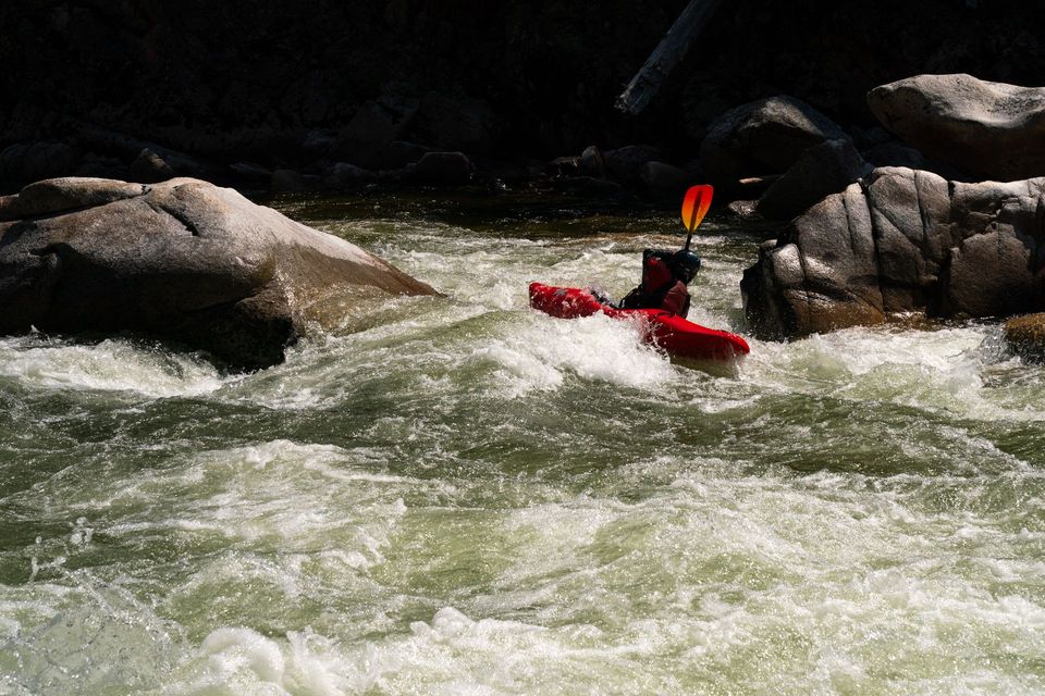 Kayaking Devil's Slide South Fork Salmon