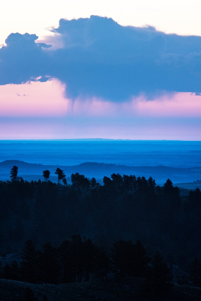 Sunrise, Wind Cave National Park. Sunrise at Wind Cave National Park, South Dakota.